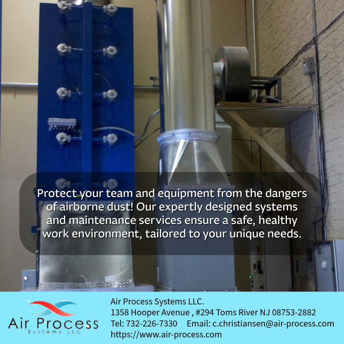 Expert tips from Air Process Systems on protecting workers and equipment from airborne dust using advanced suppression and collection systems.